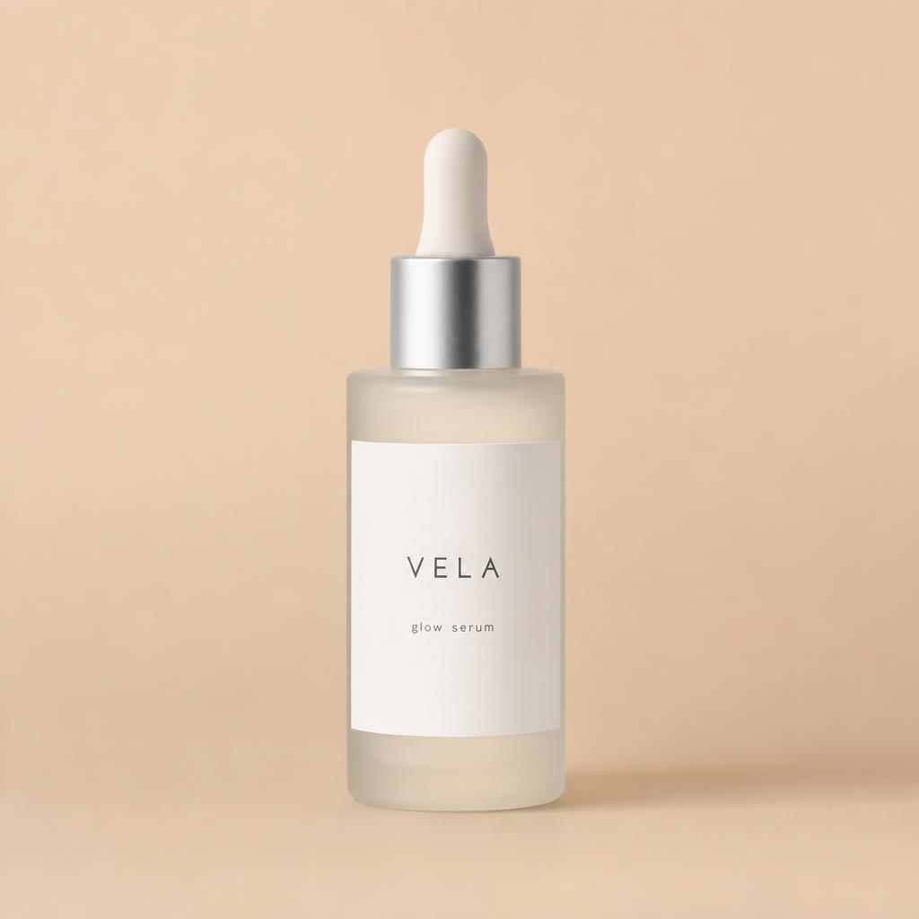 VELA Glow Serum — the imported product