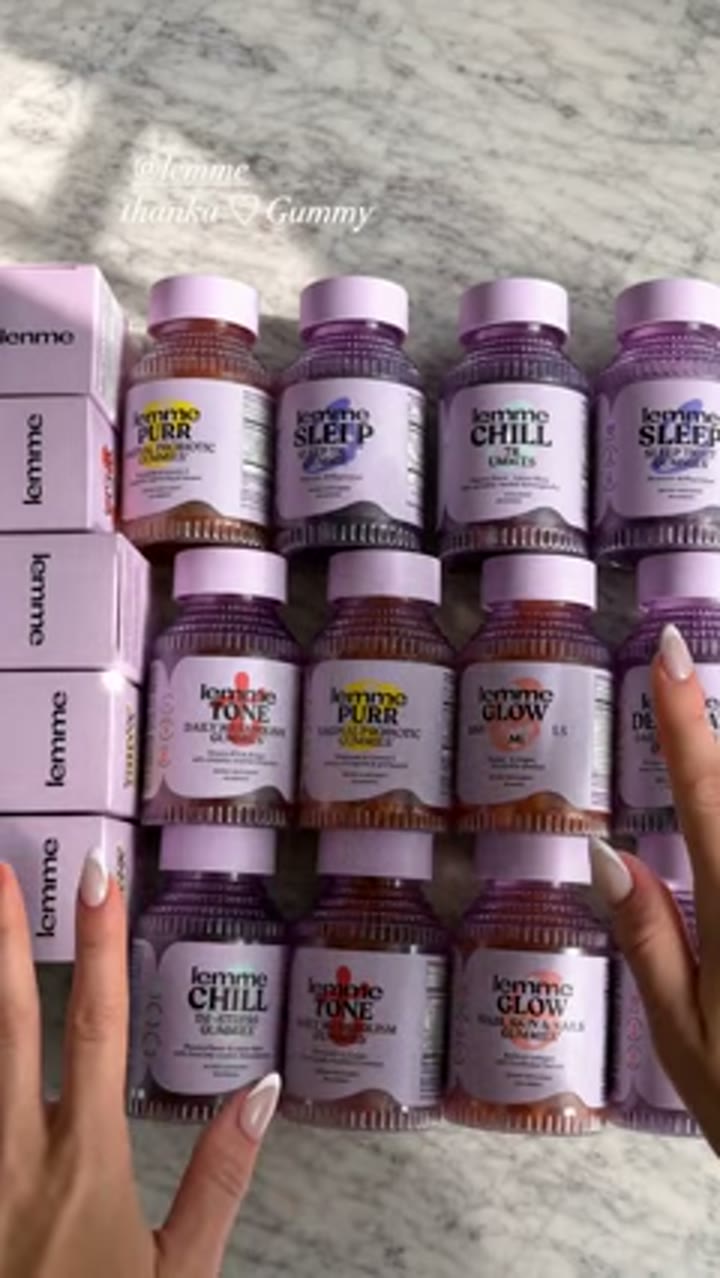 Beauty gummies morning routine